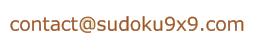 Sudoku.com email address